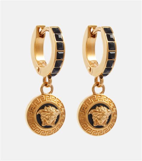 versace 585|Versace earrings.